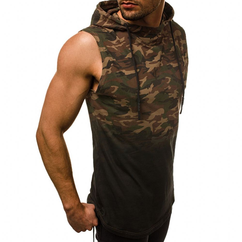 Stringer Sportswear Camo Tank Top