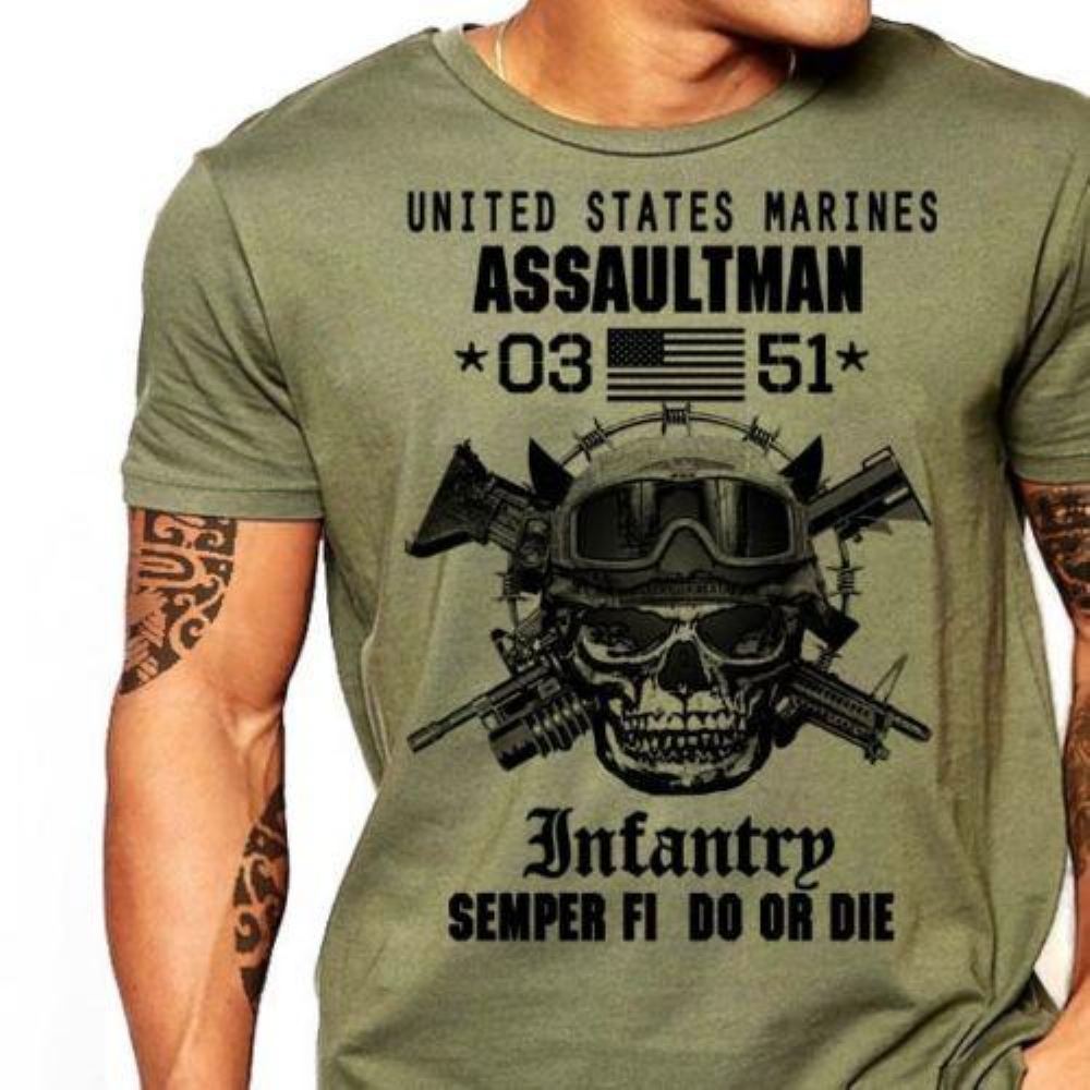 T-shirt Szturmowy Piechoty Us Marines