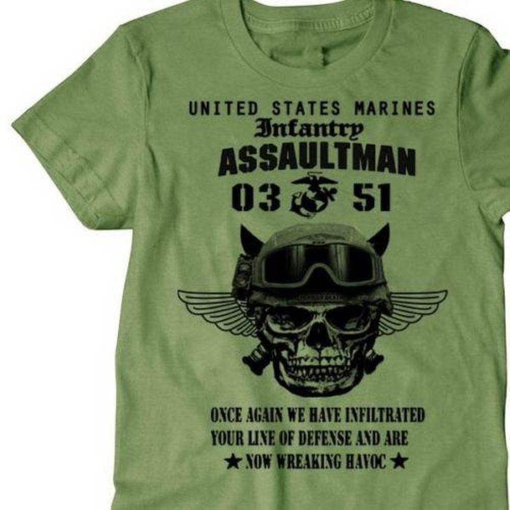 T-shirt Szturmowy Piechoty Us Marines