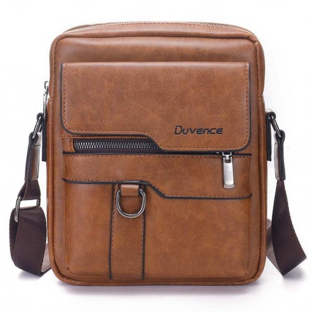 Męska Skórzana Torba Biznesowa Crossbody