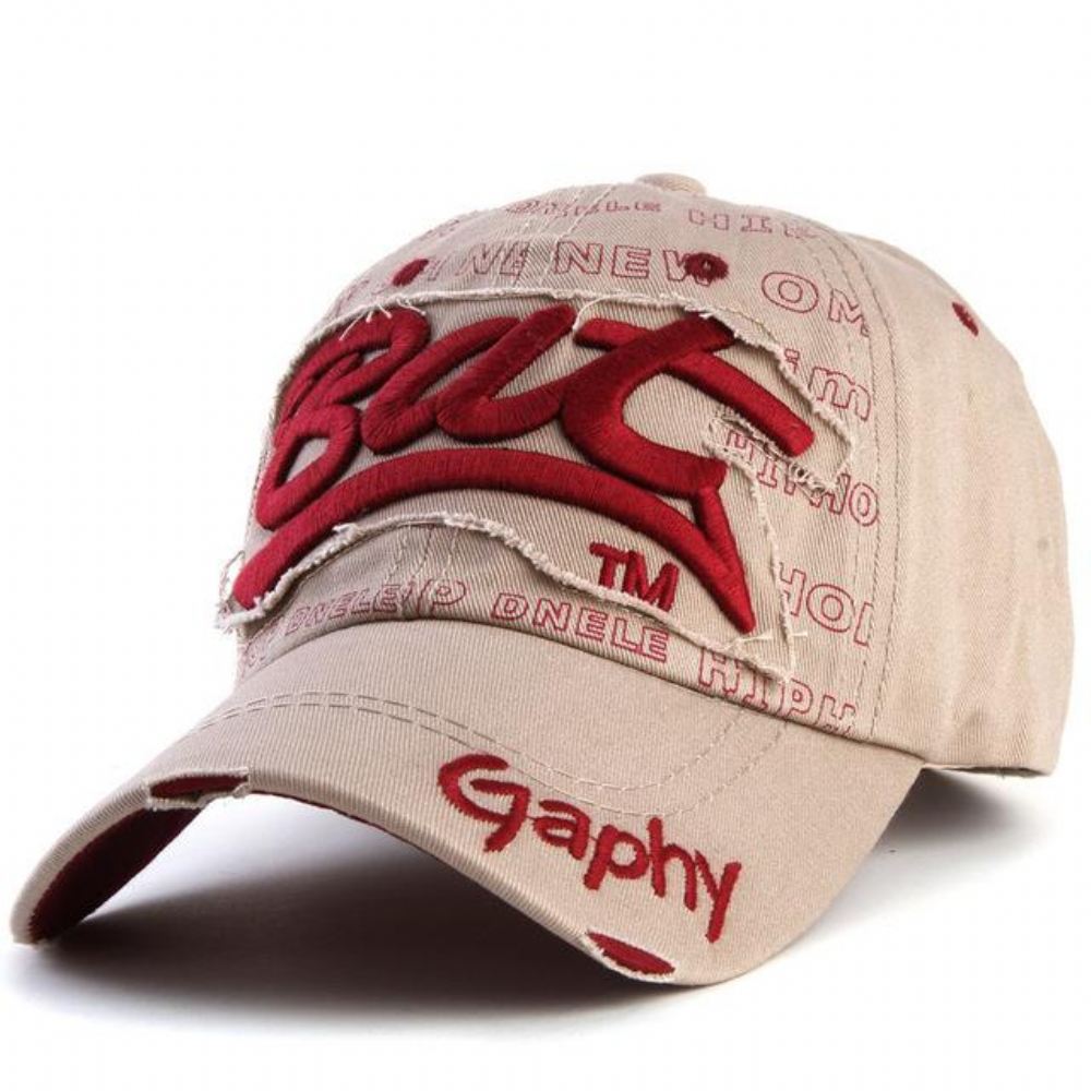 CZapka Baseballowa Z Zakrzywionym Rondem Gorras