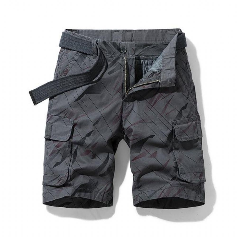 Fashion Cargo Tactical Luźne Krótkie Spodenki