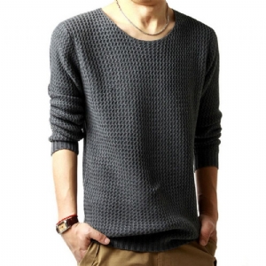 Hedging Sweter W Stylu O-neck