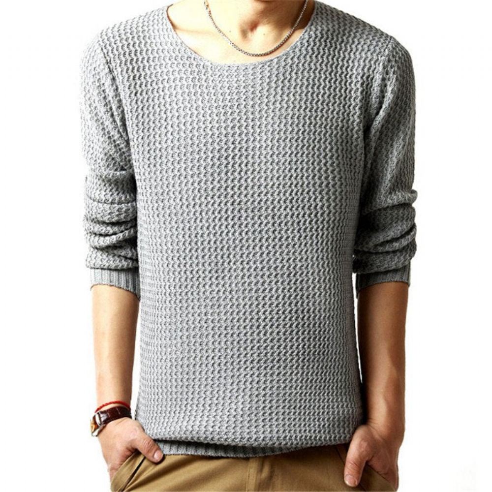 Hedging Sweter W Stylu O-neck