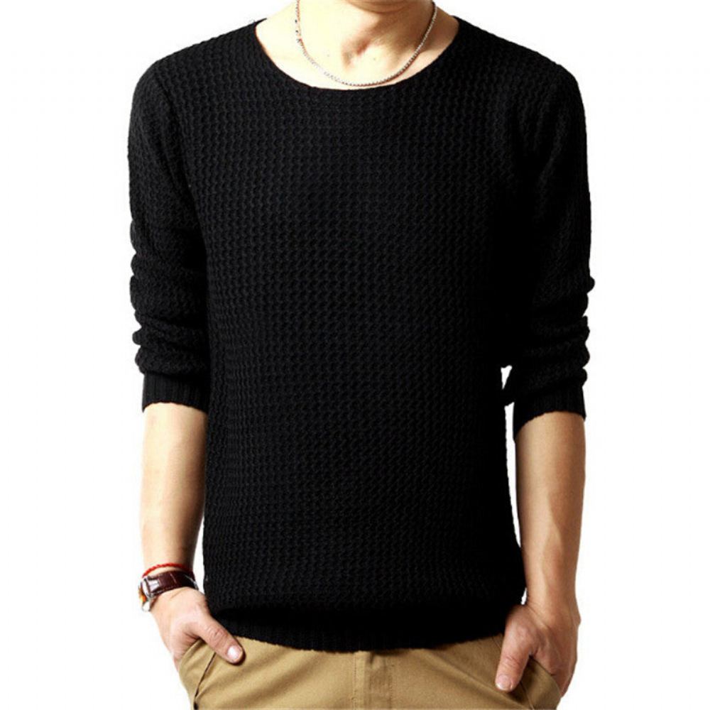 Hedging Sweter W Stylu O-neck