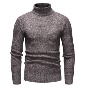 Sweter Z Golfem Knitt Hedging