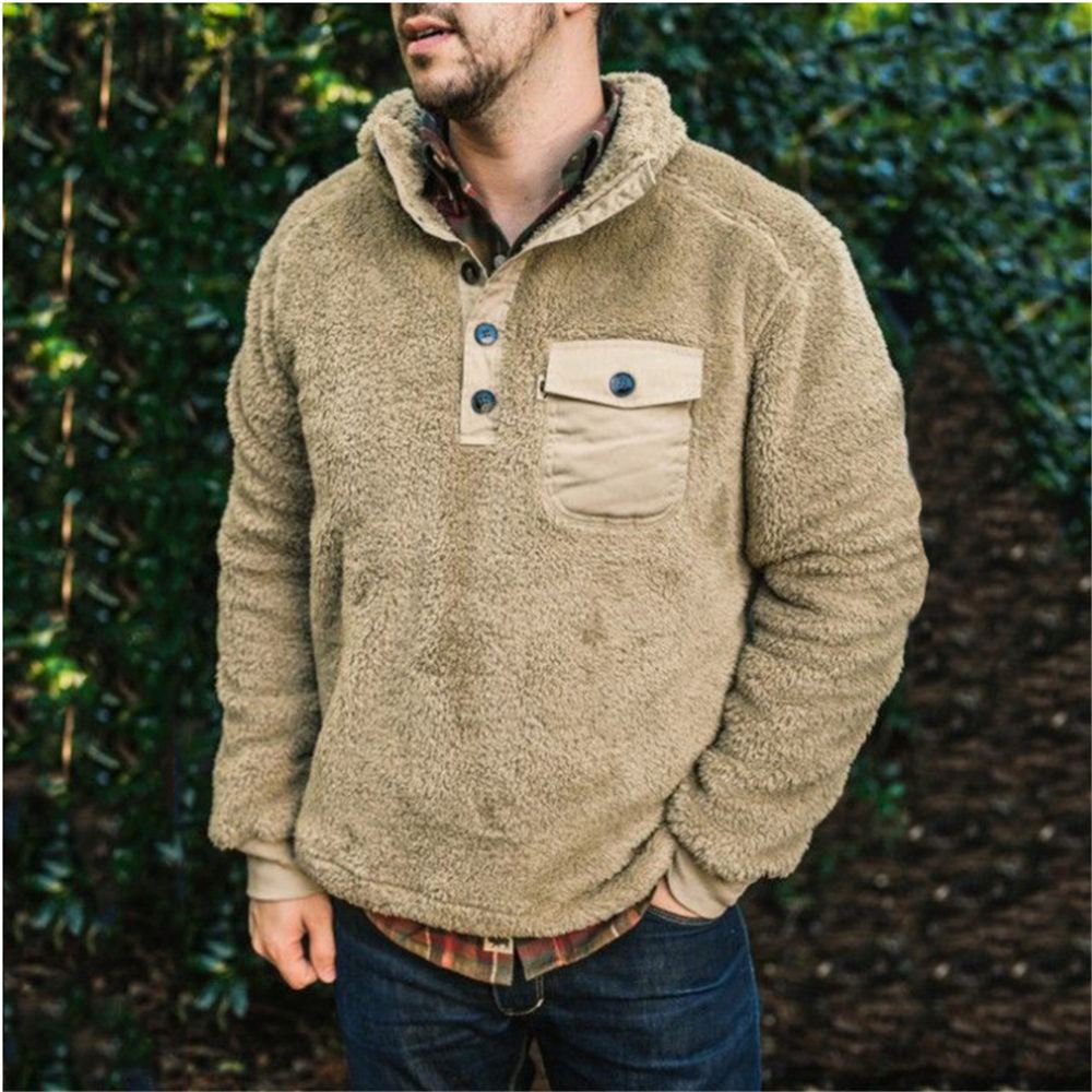 Zimowy Sweter Z Polaru Sherpa Teddy