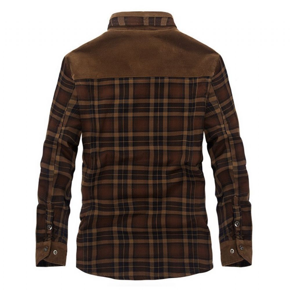 Plaid Cotton Admiral Jacket