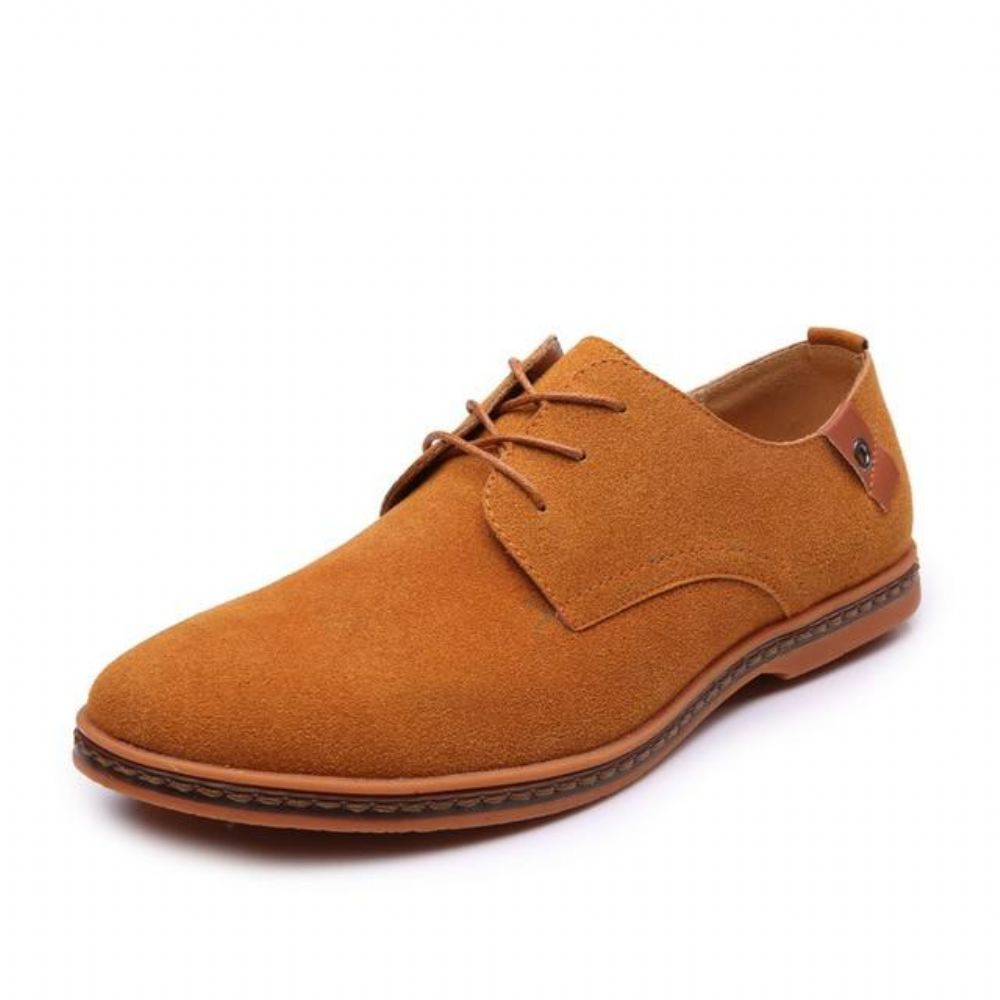 Zamszowe Buty Oxford