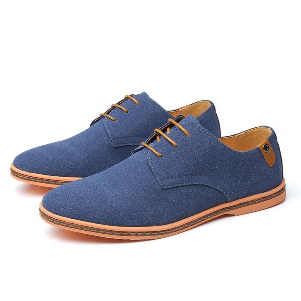 Zamszowe Buty Oxford