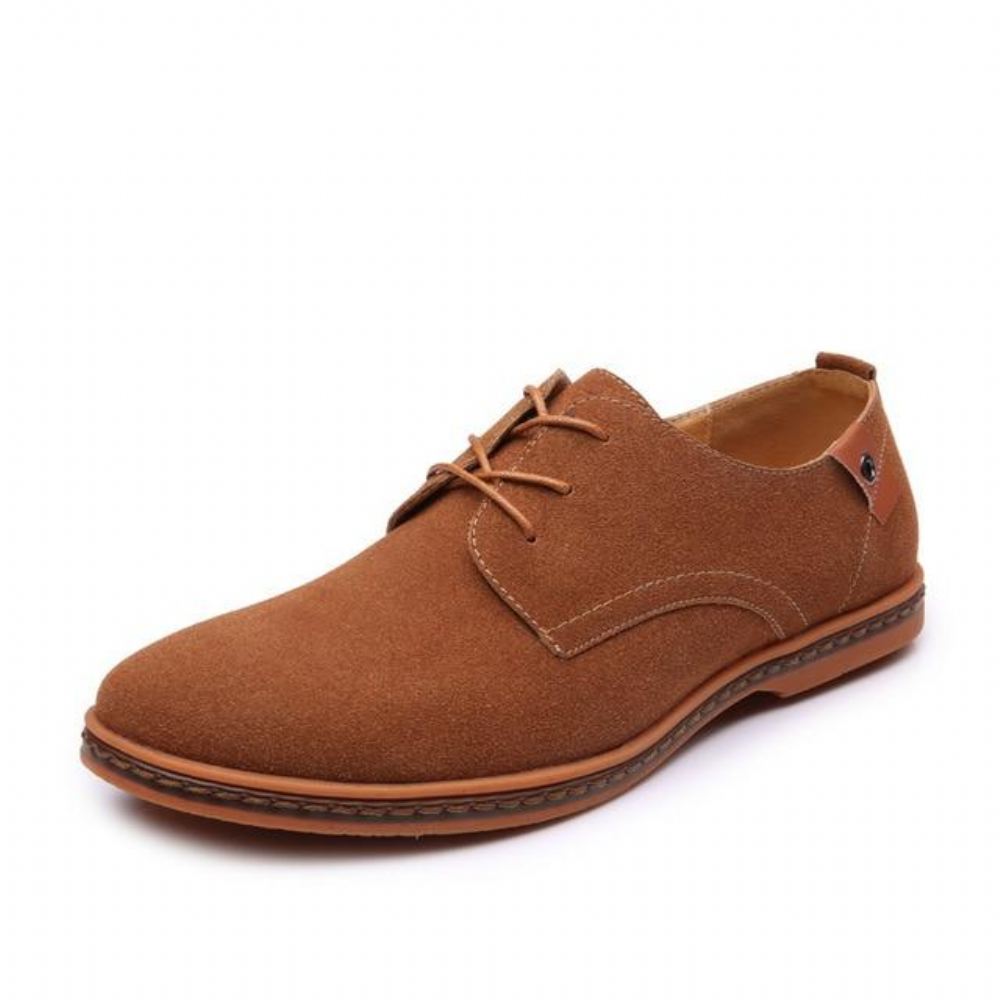 Zamszowe Buty Oxford