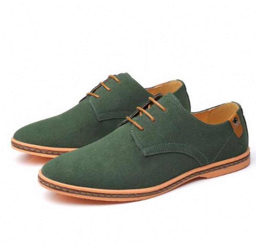 Zamszowe Buty Oxford