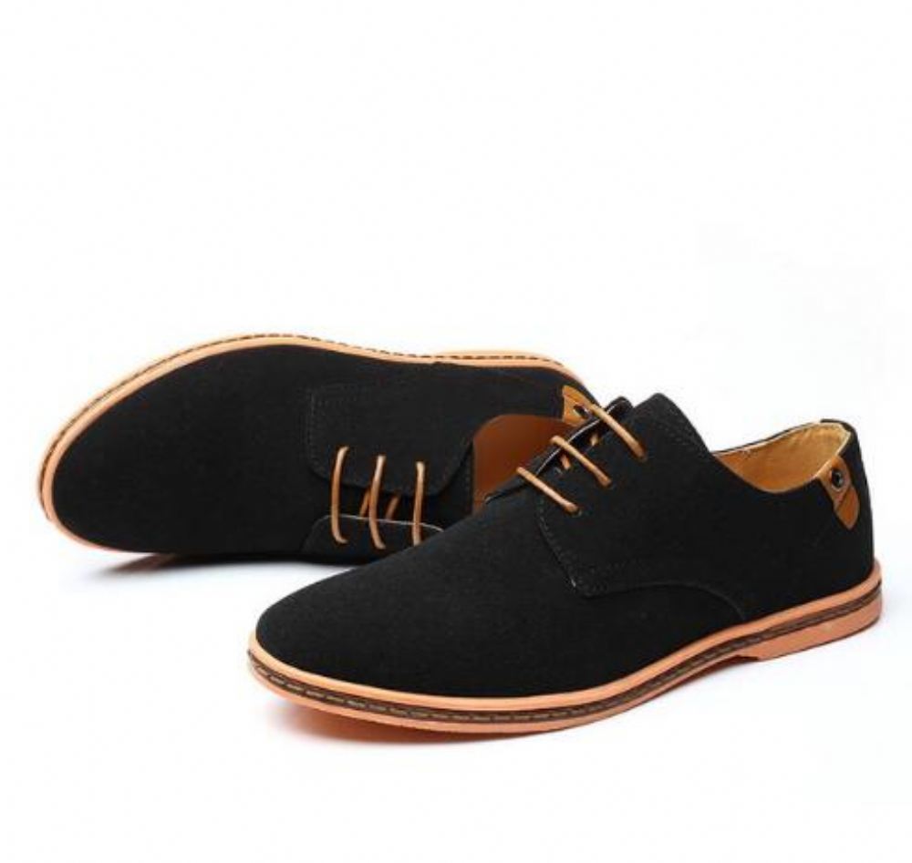 Zamszowe Buty Oxford