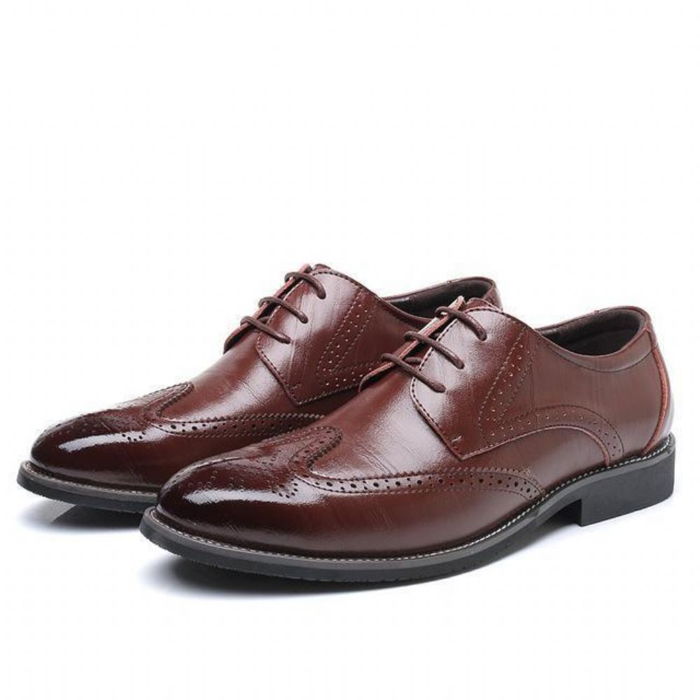 Business Dress Brogue Buty Na Imprezę