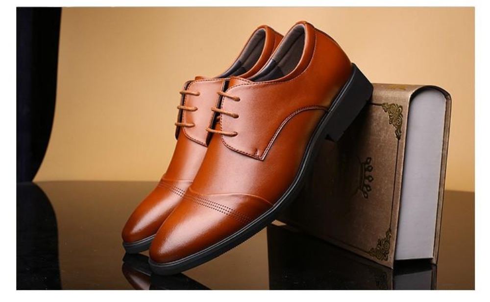 Eleganckie Buty Oxford Dla Biznesmenów