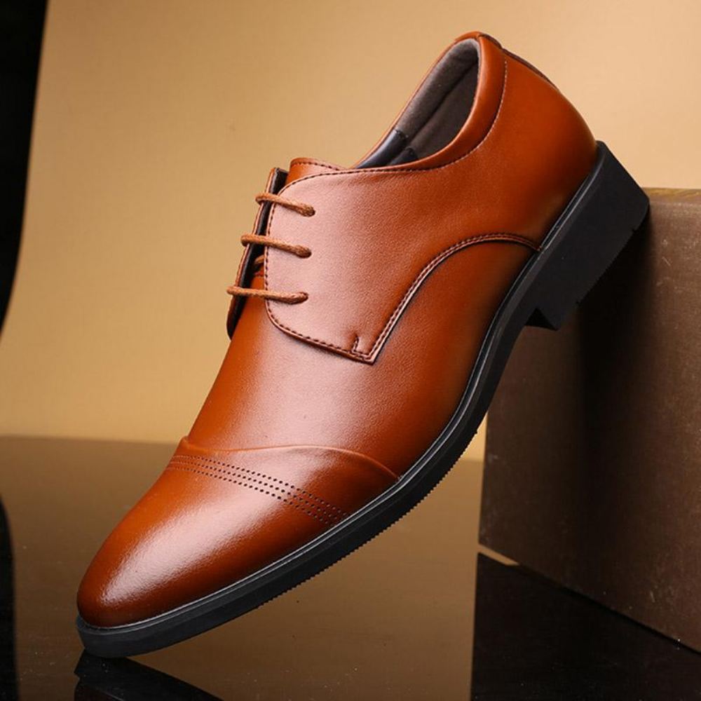 Eleganckie Buty Oxford Dla Biznesmenów