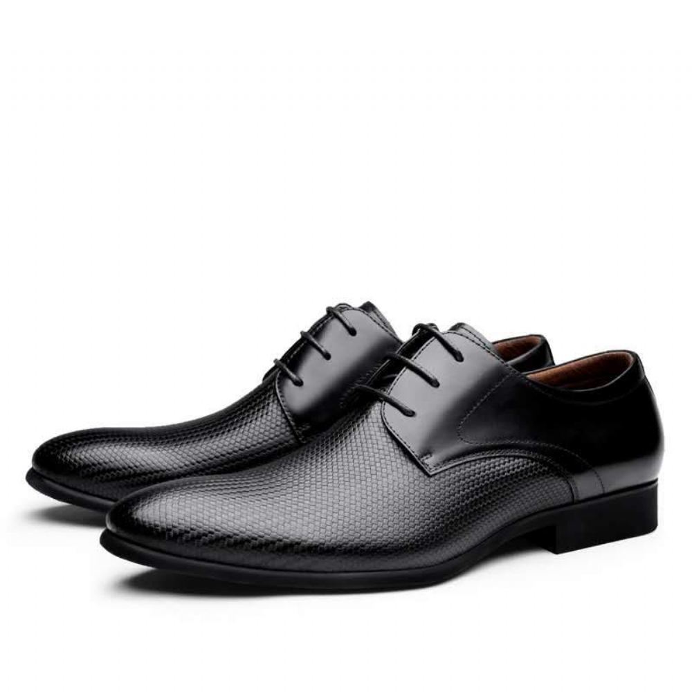 Oryginalne Skórzane Buty Do Biura Oxfords