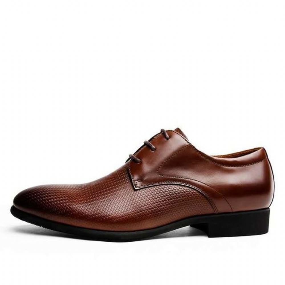 Oryginalne Skórzane Buty Do Biura Oxfords