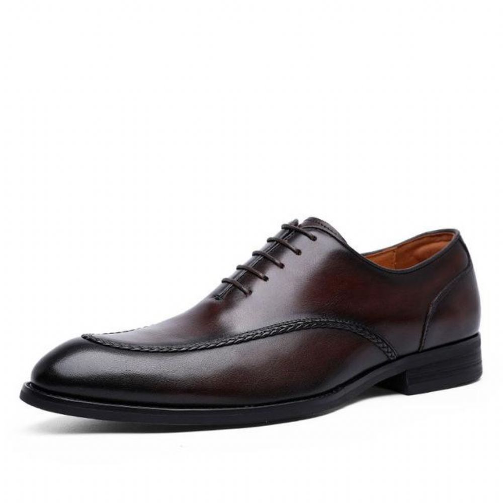 Półbuty Retro Gentleman Męskie Oxford