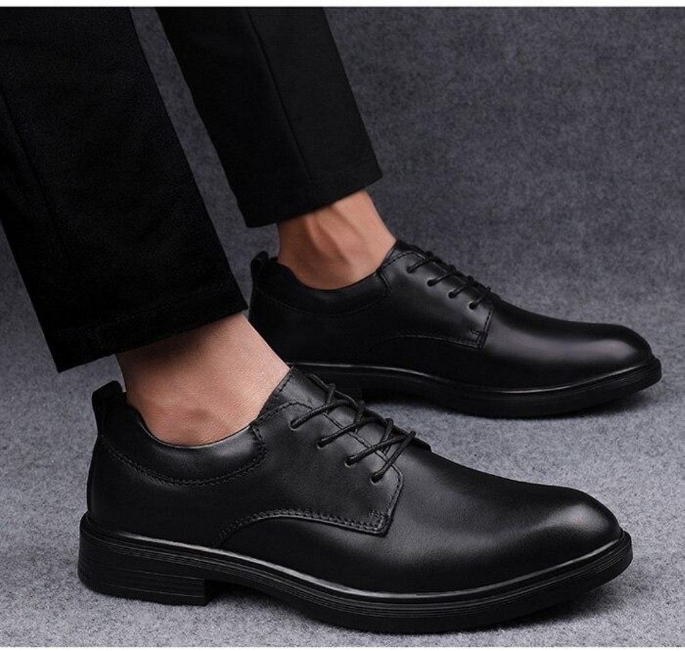 Skórzane Buty Oxford W Stylu Milano