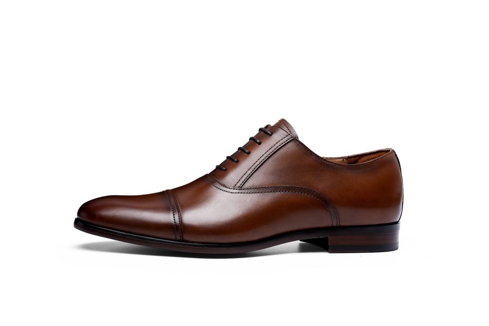 Skórzane Buty Oxford W Stylu Retro Bullock