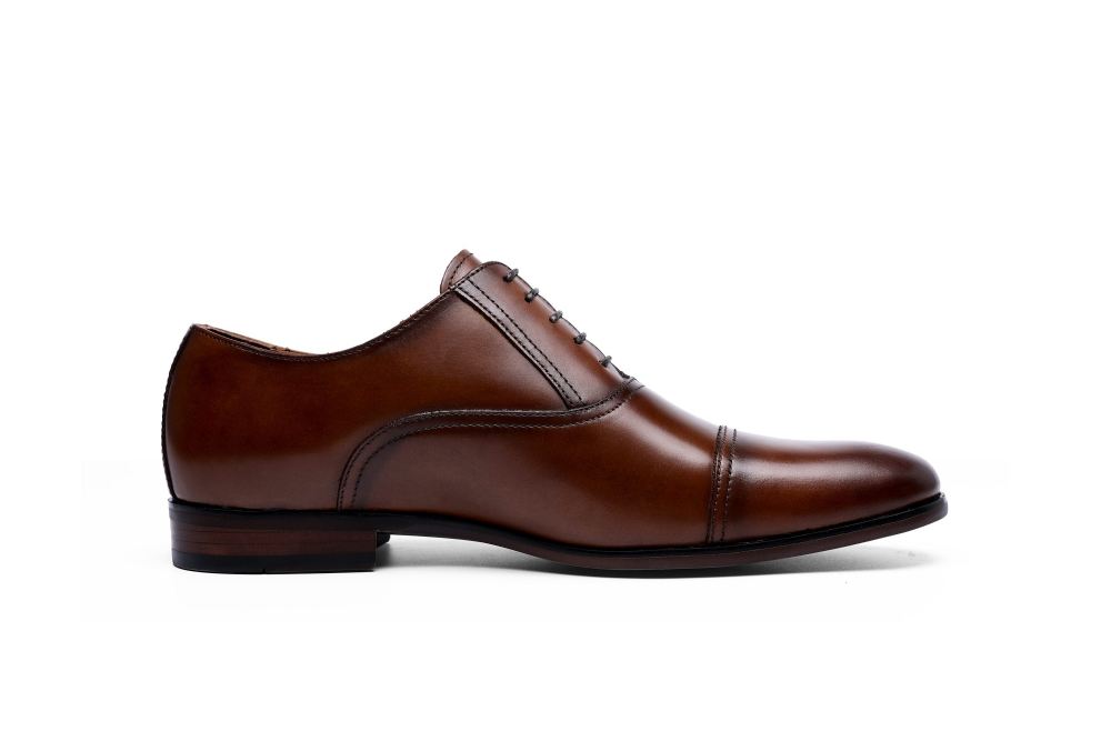 Skórzane Buty Oxford W Stylu Retro Bullock