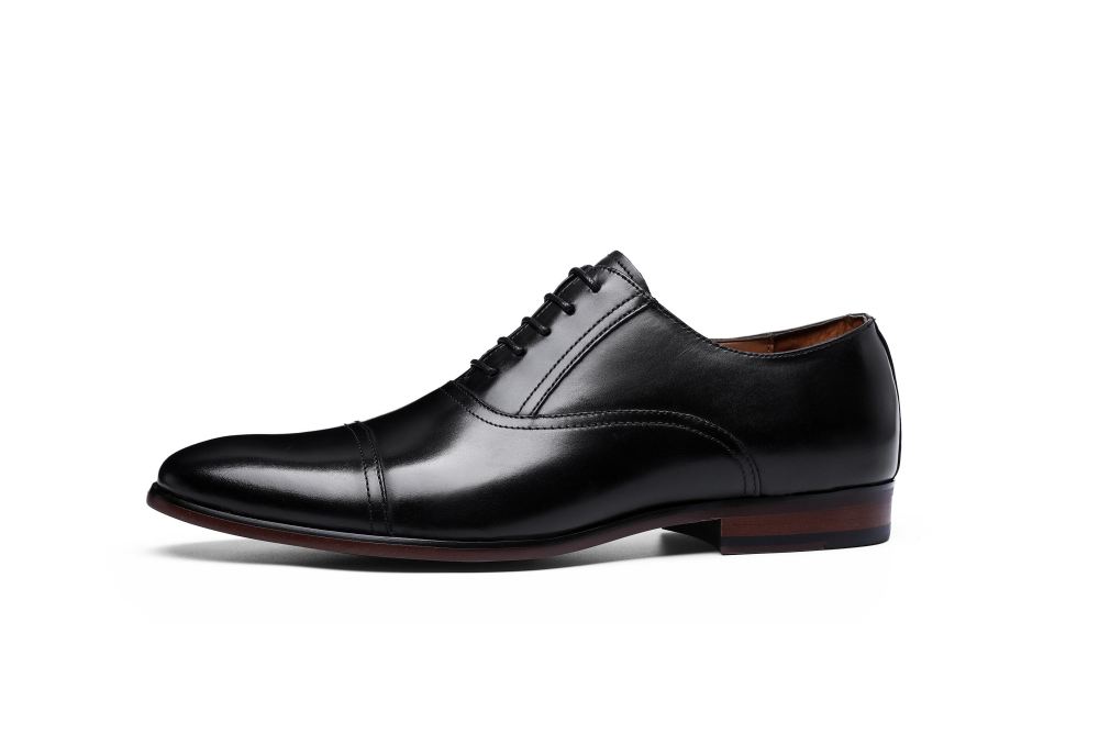 Skórzane Buty Oxford W Stylu Retro Bullock