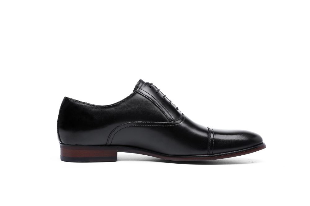 Skórzane Buty Oxford W Stylu Retro Bullock