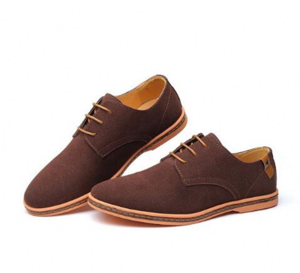 Zamszowe Buty Oxford