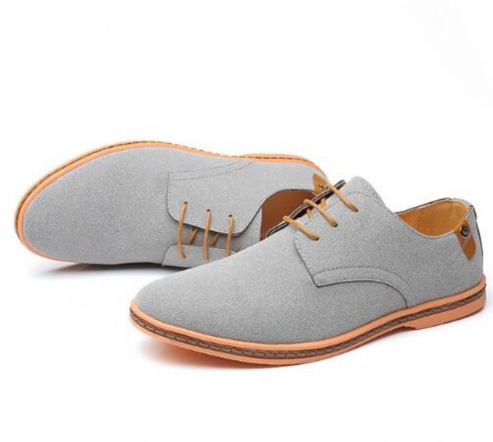 Zamszowe Buty Oxford