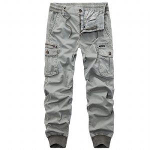 Spodnie Cargo Joggers Wojskowe Casual