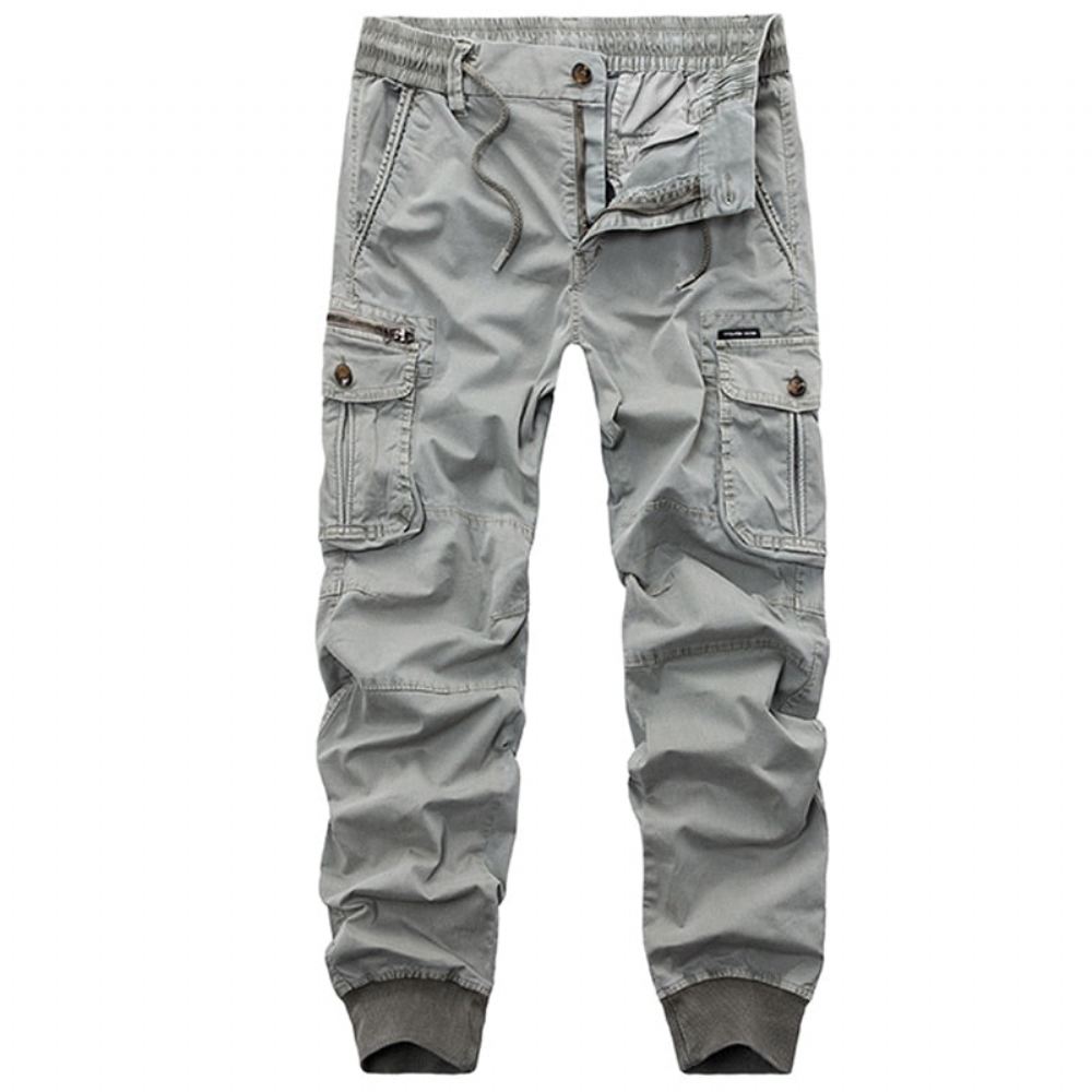 Spodnie Cargo Joggers Wojskowe Casual