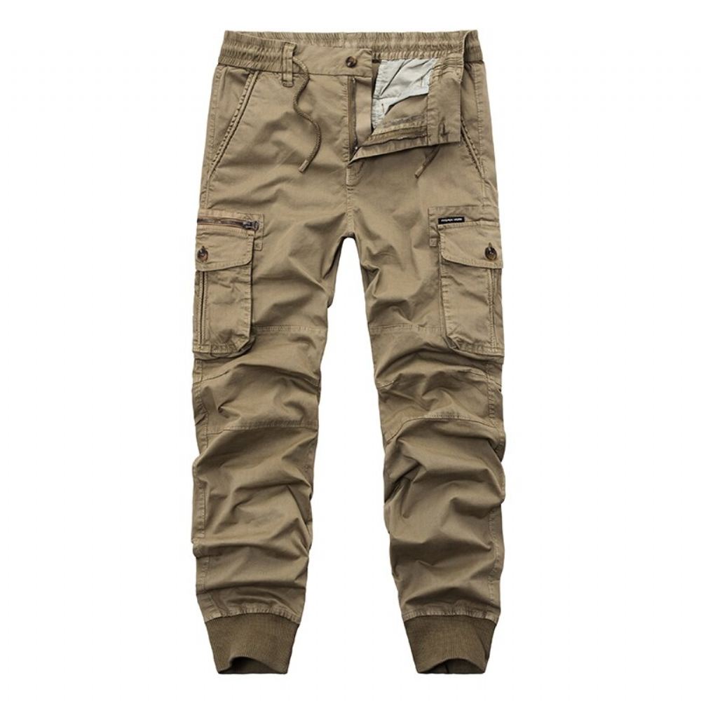 Spodnie Cargo Joggers Wojskowe Casual