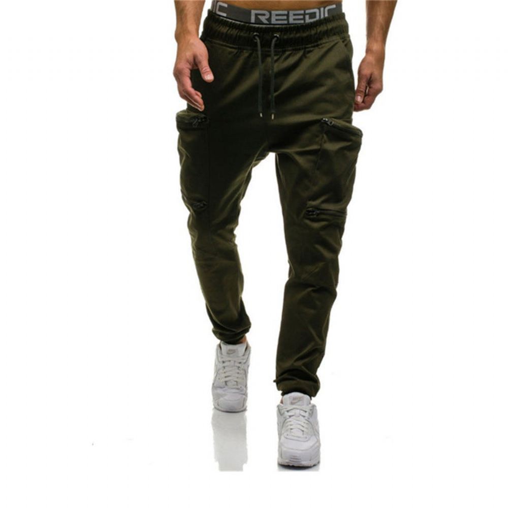 Spodnie Dresowe Camo Cargo